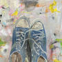 Put your blue shoes on 40x50