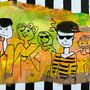 "The Gang" 24x18cm